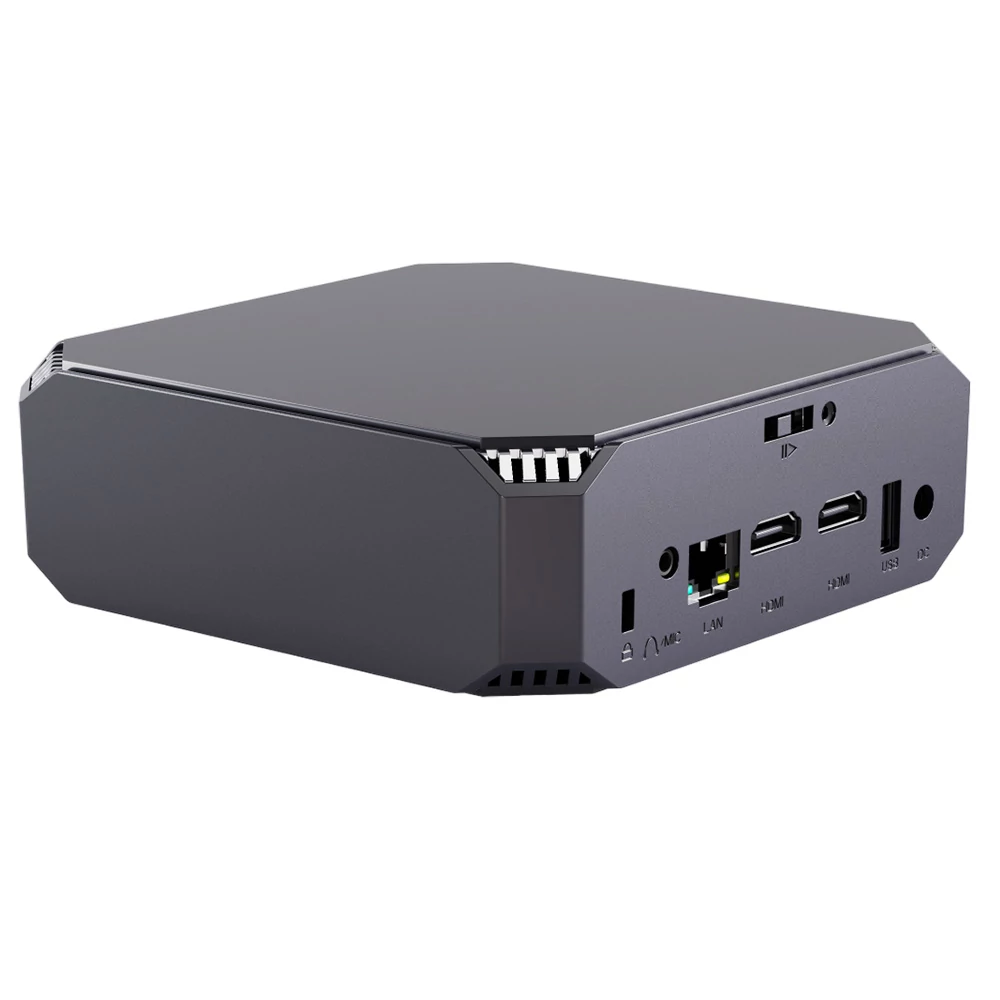 Firebat ミニPC N100 RAM 16GB SSD 512GB FIREBAT Mini PC N100, 512GB M.2 SSD SATA 16GB LPDDR5 4800MHz