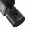 Kép 8/11 - EU ECO Raktár - 1080P Car DVR Dual Lens 170° G-sensor IR Éjjellátó Funkcióval Rendelkező Autós Menetrögzítő Kamera - Fekete