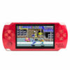 Kép 3/11 - X6 8 GB 128 bites 10000  játék 4,3 hüvelykes PSP High Definition Retro kézi videojáték konzol játéklejátszó - Piros