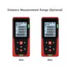 Kép 17/17 - EU ECO Raktár - 2.0-inch LCD Hordozható Kézi Digitális lézeres távolságmérő - Piros