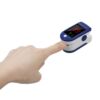 Kép 14/21 - Digitális homlokhőmérő, érintésmentes infravörös hőmérő és digitális ujjbegyű pulzoximéter, SpO2 véroxigén-érzékelő - Fehér
