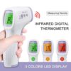 Kép 15/21 - Digitális homlokhőmérő, érintésmentes infravörös hőmérő és digitális ujjbegyű pulzoximéter, SpO2 véroxigén-érzékelő - Fehér