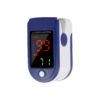 Kép 18/21 - Digitális homlokhőmérő, érintésmentes infravörös hőmérő és digitális ujjbegyű pulzoximéter, SpO2 véroxigén-érzékelő - Fehér