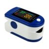 Kép 12/21 - Csukló vérnyomásmérő + érintésmentes infravörös hőmérő + ujjhegyes kapcsos pulzoximéter - Fehér