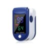 Kép 17/21 - Csukló vérnyomásmérő + érintésmentes infravörös hőmérő + ujjhegyes kapcsos pulzoximéter - Fehér