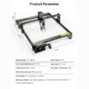 Kép 13/21 - ATOMSTACK S10 Pro 10W CNC asztali barkácsoló lézergravírozó vágógép
