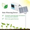 Kép 10/11 - Intelligens automatikus öntözőberendezés napenergia-töltő cserepes növény csepegtető öntözés időzítő kettős szivattyús rendszer