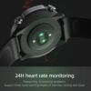 Kép 17/21 - Mibro Watch A1 Vezetéknélküli Sporttevékenységmérő Bluetooth Okosóra - Fekete