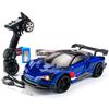 Kép 6/13 - EU ECO Raktár - 2.4GHz 4WD 1/16 RC Vezetéknélküli Távirányítható RC Drift Autó 35km/h maximális Sebességgel - Kék