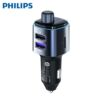 Kép 7/14 - EU ECO Raktár - Philips Autós Vezetéknélküli Bluetooth FM Transzmitter USB Csatlakozóval - Fekete