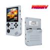 Kép 9/9 - RG351V 3,5 IN 640*480 kézi retro játékkonzol emulátor WiFi párosítás Beépített 16 GB PS1-hez - Szürke - 64GB TF kártyával