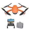 Kép 1/9 - S6S 5G Wifi FPV GPS Drón 4K dual kamera Quadcopter tárolótáskával - Narancs - 3 akkumulátor