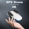 Kép 12/13 - S6S 5G Wifi FPV GPS Drón 4K dual kamera Quadcopter tárolótáskával - Fehér - 3 akkumulátor