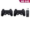 Kép 7/10 - M8 vezetéknélküli játékkonzol 2.4G HD Arcade PS1 (új kiadás) - 64 GB