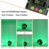 Kép 13/17 - Többfunkciós 4D 16 soros lézeres szintezőeszköz 3°-os önszintező, USB újratölthető akkumulátor függőleges vízszintes dőlésvonalakkal - Zöld