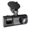 Kép 4/13 - 1080P DVR Dash kamera elülső és hátsó kamera vezető rögzítő 2 hüvelykes képernyő Dashcam támogatás éjszakai látás hurok rögzítés egy gombos zár