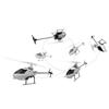 Kép 8/13 - 2,4 GHz-es távirányítós helikopter 6 tengelyes giroszkóp stabilizálás magasságtartással - 2 akkumulátor