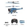 Kép 5/11 - Távirányítós helikopter giroszkóp stabilizáló akadályelkerülő kormányzás - 3,5 csatornás, kék