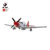 Kép 7/13 - WLtoys A280 távirányítós repülőgép P51 Fighter 2.4G 3D6G üzemmódú repülés LED keresőlámpával