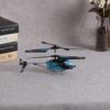 Kép 6/13 - Wltoys XK S929-A RC helikopter 2.4G 3.5CH világítással - Kék