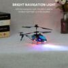 Kép 10/13 - Wltoys XK S929-A RC helikopter 2.4G 3.5CH világítással - Kék
