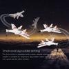 Kép 10/16 - WLtoys XK A100 2.4G 340mm 3CH RC repülőgép - Fehér