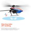 Kép 5/13 - WLtoys K127 2.4G 4CH 6 tengelyes giroszkóp egy lapátos RC repülő fix magassággal RTF kezdőknek - 2 akkumulátor