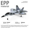 Kép 12/21 - WLtoys XKS A180 3 csatornás RC repülőgép - 2 akkumulátor