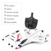 Kép 11/21 - Wltoys XK A200 F-16B RC repülőgép 2,4 GHz 2 csatornás - 1 akkumulátor