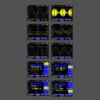 Kép 9/15 - ZEEWEII DSO154Pro 2,4 hüvelykes TFT színes képernyő digitális oszcilloszkóp 40 MSa/s mintavételi sebesség támogatás - 18 MHZ sávszélesség