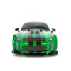 Kép 4/13 - 1:14 2,4 GHz 20 km/h Távirányítós autó Négykerék-meghajtású Drift versenyautó - Zöld, 3 akkumulátor