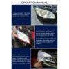 Kép 10/11 - Gépkocsi fényszóró-helyreállító készlet Üvegkarcok javítása Folyékony polimer vegyi polírozás