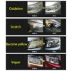 Kép 11/11 - Gépkocsi fényszóró-helyreállító készlet Üvegkarcok javítása Folyékony polimer vegyi polírozás