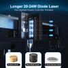Kép 7/21 - HOSSZABB Laser B1 20W lézergravírozó 24W lézerteljesítményű nagysebességű gravírozás Smart Air Assist rendszerrel