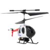 Kép 3/11 - 2,4 GHz-es távirányítós helikopter giroszkóp stabilizáló egygombos felszálló leszálló játék (480P kamera) - Fehér, 3 akkumulátor