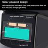 Kép 8/11 - Automatikus fényerő-szabályozású hegesztő arcmaszk True Color 130 ℃ magas hőmérsékletnek ellenálló ívhegesztéshez, köszörüléshez
