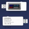 Kép 11/12 - KWS-V30 USB teljesítménymérő teszter 6 az 1-ben áramfeszültség kapacitás kikapcsolás memória funkcióval - Fehér