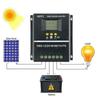 Kép 7/8 - Automatikus feszültségazonosító napelemes vezérlő LCD kijelzővel, hálózaton kívüli elektromos áramfejlesztő rendszer újratölthető lítium akkumulátoros ólomsav cellához - 100A