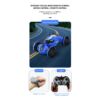 Kép 7/7 - 2,4 GHz-es távirányítós kaszkadőr autó átalakító kétéltű autó - Kék, 1 akkumulátor