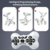 Kép 8/11 - Távirányítós programozható felfújható kutya Intelligens éneklő táncoló játék - Fehér