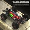 Kép 8/13 - YDJ-D843-YW 2,4 GHz-es távirányítós, 70 km/h sebességű terepjáró, 4 kerékhajtású teherautó - 2 akkumulátor