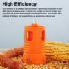 Kép 5/10 - Hordozható kukorica hámozható cséplőgép Használja elektromos kukoricafúró szerszámmal - Narancs