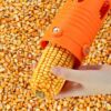 Kép 8/10 - Hordozható kukorica hámozható cséplőgép Használja elektromos kukoricafúró szerszámmal - Narancs