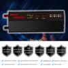 Kép 9/11 - Tiszta szinuszos inverter DC 12V/24V - AC 220V-240V 800W Tiszta szinuszos inverter, kettős USB-portos hűtőventilátor autós lakóautó-csónak hálózaton kívüli áramellátásához