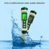 Kép 7/8 - Hordozható, többfunkciós digitális 10 az 1-ben vízminőség-tesztelő nagy pontosságú toll PH/TDS/EC/Sótartalom/ORP/H2/S.G/Hőmérséklet/tápanyag-oldat koncentráció/㏁ Mérés (háttérvilágítás nélkül)