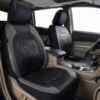 Kép 5/7 - Autós univerzális PU bőr ülésvédő teljes készlet autós SUV járművekhez (9 darab) - Szürke