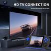 Kép 6/12 - Powkiddy RK2023 hordozható kézi játékkonzol HD videó kimenet 3,5 hüvelykes IPS képernyő fejhallgató csatlakozóval 16 GB rendszerkártya és 128 GB játéktároló kártya - Fehér
