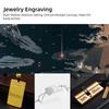 Kép 13/14 - MR. CARVE M1 Pro lézergravírozó asztali jelölőfaragó gép RT5 forgóhengerrel és RF1 gyűrűs rögzítéssel