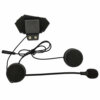 Kép 4/5 - BT-12 Vezetéknélküli Motorkerékpáros Bluetooth Headset - Fekete