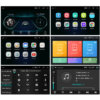 Kép 8/9 - EU ECO Raktár - 10.1 Inch 1DIN  Android 9.1 Vezetéknélküli Autós Okos Fejegység 1 GB RAM + 16GB ROM 2.5D IPS Kijelző GPS 4G WIFI FM AM - Fekete